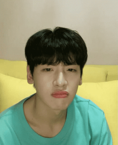 Young Man Open Mouth Funny Face GIF