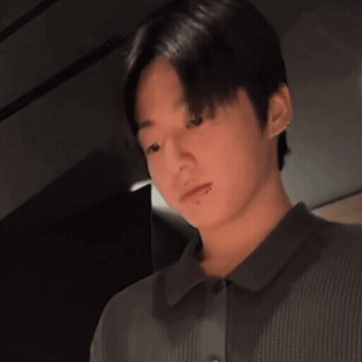 Young Man Piercing Making Face GIF