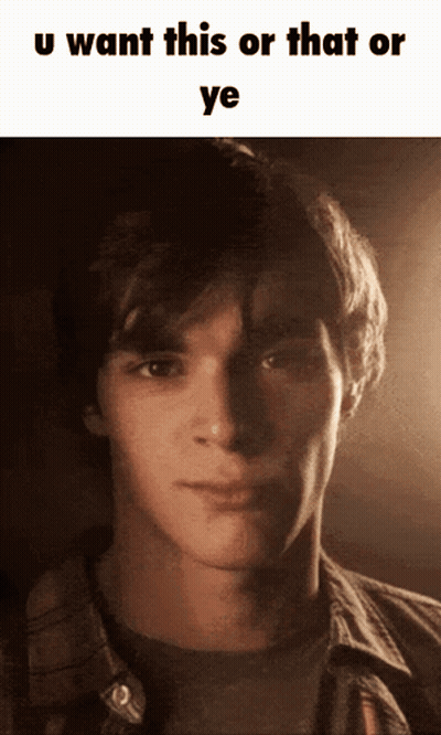 Young Man Saying U Want This Or That Or Ye GIF
