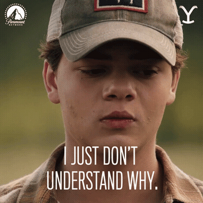 Young Man Says I Just Don't Understand Why GIF