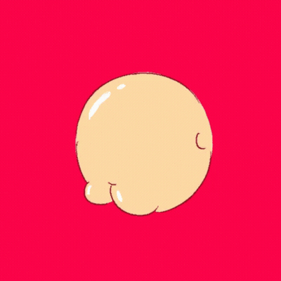 Young Man Sitting At Table With He Noticed It Sticker And Crying Faces GIF