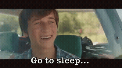 Young Man Sitting In Car Back Seat GIF