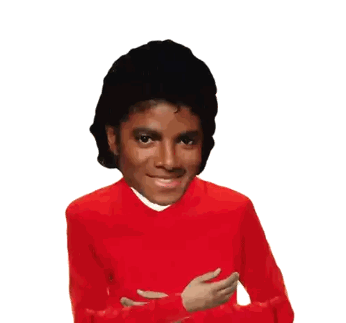 Young Man Smiling In Red Sweater And Gloves Sticker