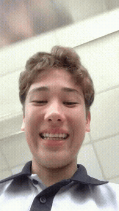 Young Man Smiling With Braces GIF