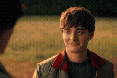 Young Man Smiling With Red Collar GIF