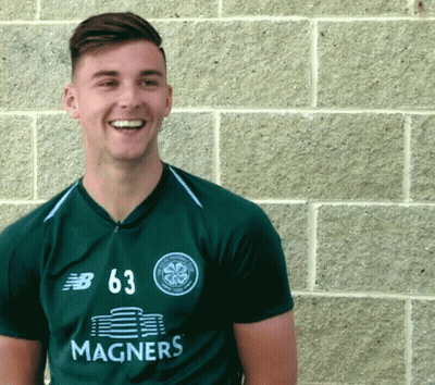 Young Man Wearing Green Magners Shirt GIF