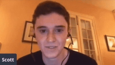 Young Man Wearing Headphones Scott