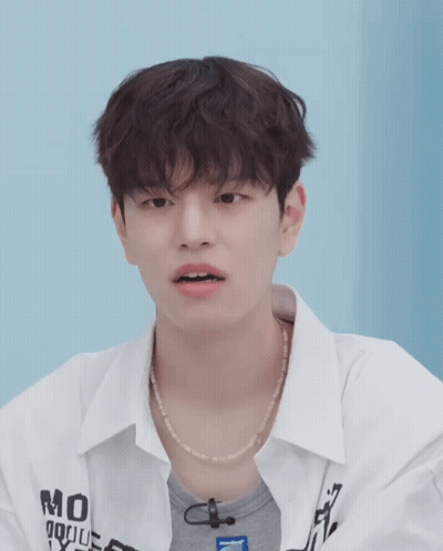 Young Man Wearing Mo Shirt GIF