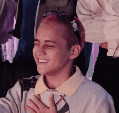 Young Man Wearing Sunglasses And Headband GIF