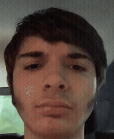 Young Man With Beard Looking GIF