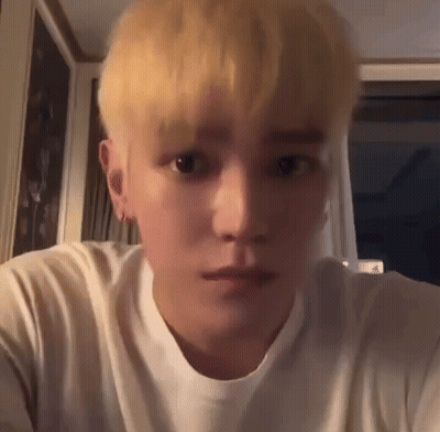 Young Man With Blonde Hair GIF