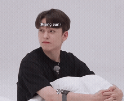 Young Man With Eyes Closed Rising Sun GIF