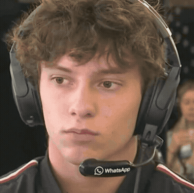 Young Man With Headphones And Whatsapp Headset GIF
