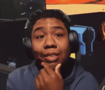 Young Man With Headphones Making Funny Face GIF