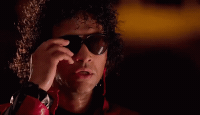Young Man With Headset Making Funny Face GIF