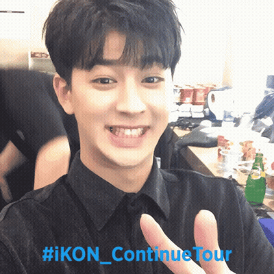 Young Man With #Ikon_continuetour GIF