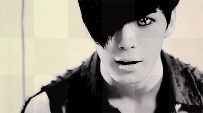Young Man With Long Fringe GIF