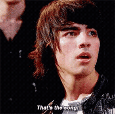 Young Man With Long Hair Says That's The Song GIF