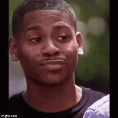 Young Man With Open Mouth Making Funny Face GIF