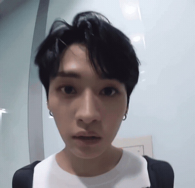 Young Man With Serious Look GIF