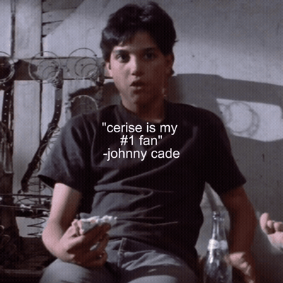 Young Man With Soda And Cherry Fan Quote GIF