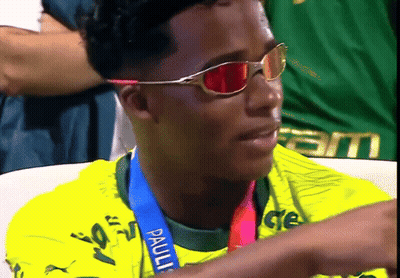 Young Man With Sunglasses And Pauli Medal GIF