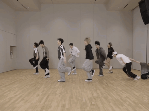 Young Men Dancing In Room GIF