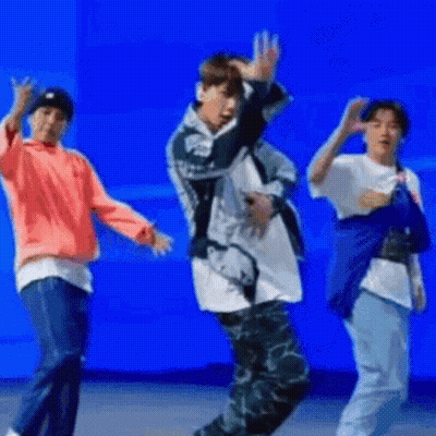 Young Men Dancing On Stage GIF