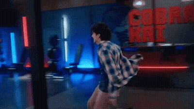 Young Men Dancing One Wearing Off Shirt GIF