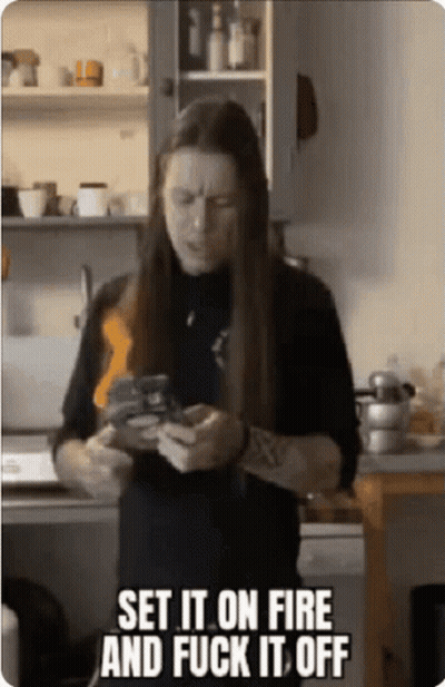 Young Men In Kitchen Saying Let's Go GIF