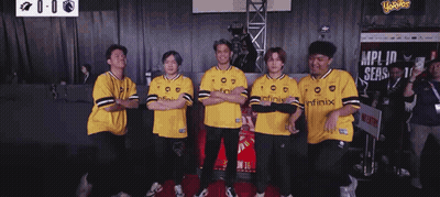 Young Men In Yellow Infinix Shirts GIF