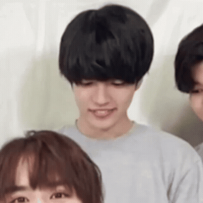Young Men One Wearing Wig GIF