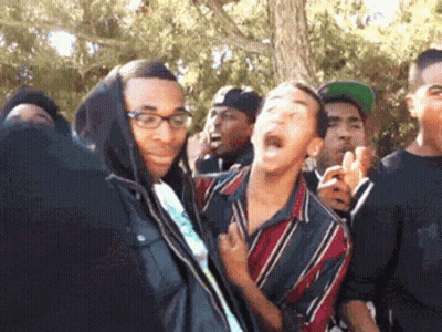 Young Men One With Glasses And Hoodie GIF