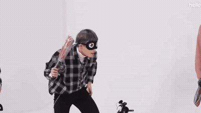 Young Men Playing Game With Hello Sweater GIF