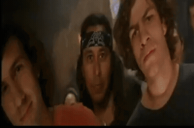 Young Men Posing With Bandana GIF