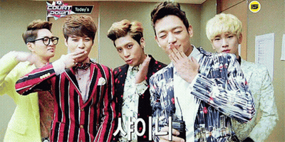 Young Men Posing With Court Down Sign GIF
