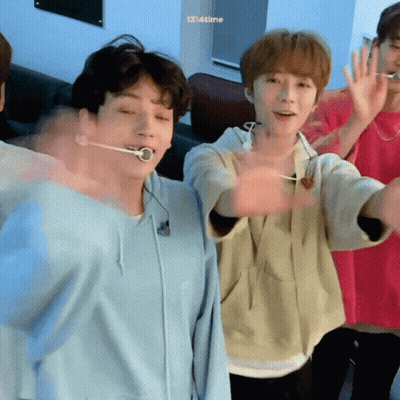 Young Men Posing With Watermark 131441Me GIF