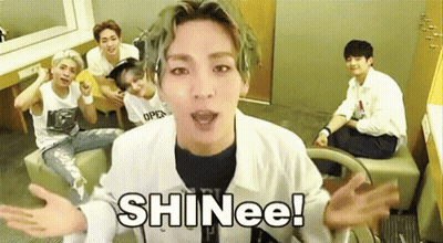 Young Men Sitting On Couch Saying Shinee GIF