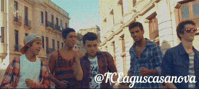 Young Men Walking Down Street @Kcaguscasanova GIF