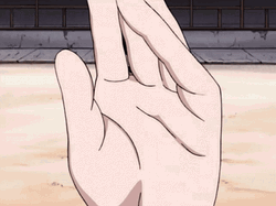 Young Naruto Neji Fighting Stance GIF