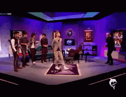 Young Niall Horan Performing Irish Jig GIF