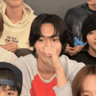 Young Person Covering Mouth GIF