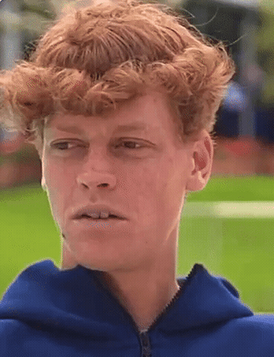 Young Red-Haired Freckled Man In Blue Jacket GIF