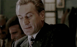 Young Robert De Niro Blinking Eyes GIF