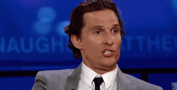 Young Smart Beautiful Matthew McConaughey GIF