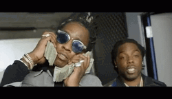Young Thug Money On His Ear GIF