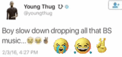 Young Thug Post In His Social Media GIF