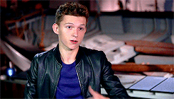 Young Tom Holland Movie Interview GIF