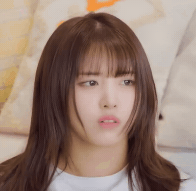 Young Woman Making Funny Face GIF