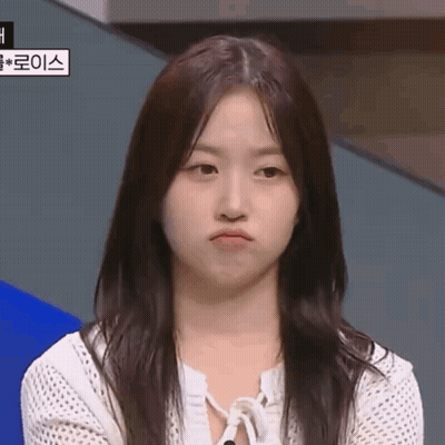 Young Woman Making Funny Face With Mouth Open GIF